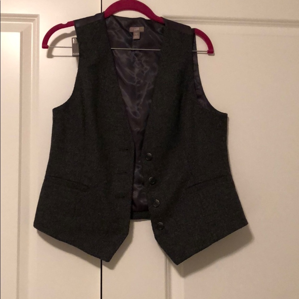 Suiting tweed vest